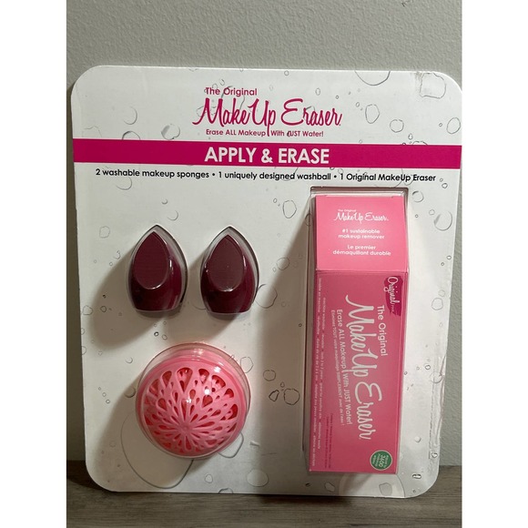 NIB/The Original Make up Eraser & Sponge set with wash ball! - Picture 4 of 4